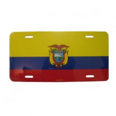 Ecuador License Plate