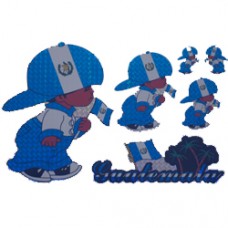 Guatemala Multi-Pack Laser Stickers - BOY DESIGN