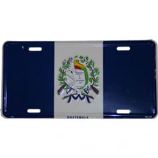 Guatemala License Plate