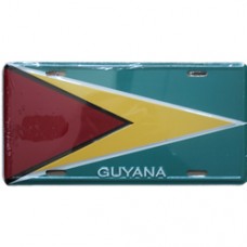 Guyana License Plate
