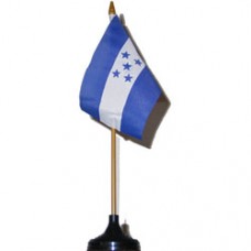 Honduras 4 X 6 inch desk flag