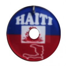 Haiti Circular key ring
