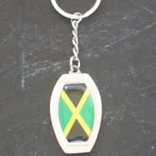 Jamaica New Oval key ring