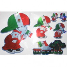 Mexico Multi-Pack Laser Stickers - BOY DESIGN