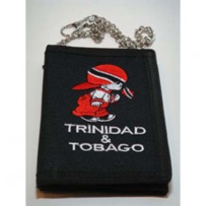 Trinidad and Tobago Velcro wallet w/ chain