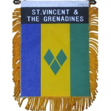 St. Vincent And The Grenadines Mini Banner