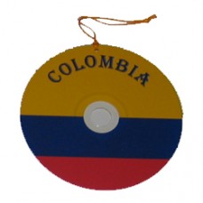 Colombia flag CD