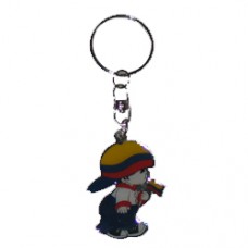Colombia flag Small Boy key ring